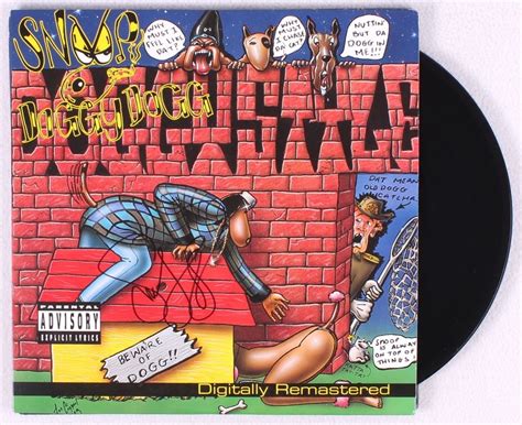 Snoop Dogg Signed Doggystyle Record Album Cover Jsa Coa