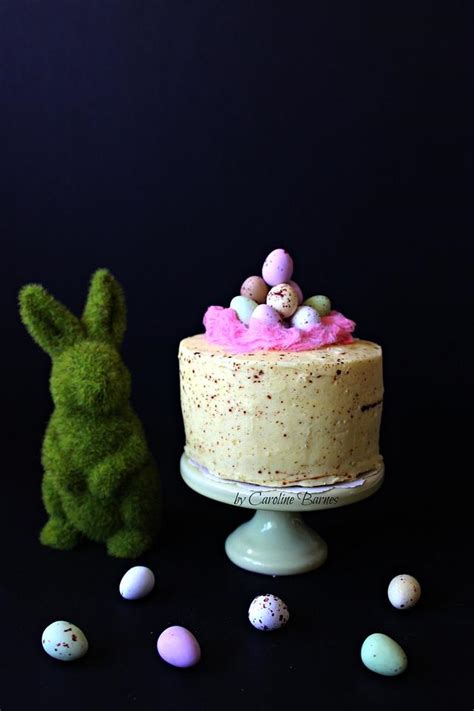 Easter Speckled Egg Cake Decorated Cake By Love Cake Cakesdecor