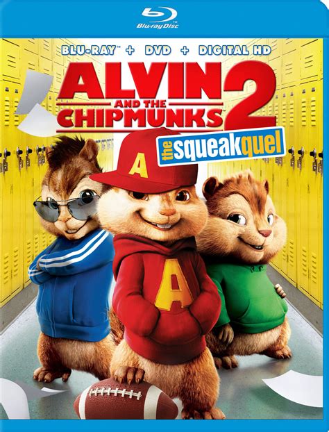 Alvin And The Chipmunks The Squeakquel Blu Raydvd 2 Discs 2009