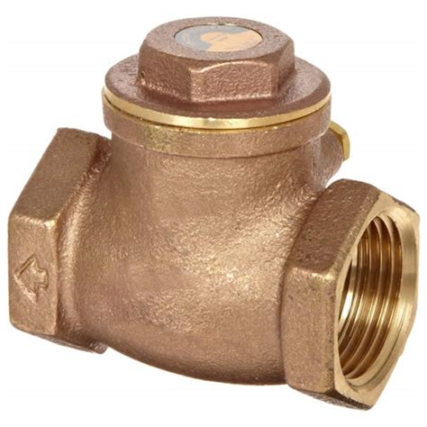 Brass Bsp Swing Check Valve Ff Bspt F 2 Collier And Miller