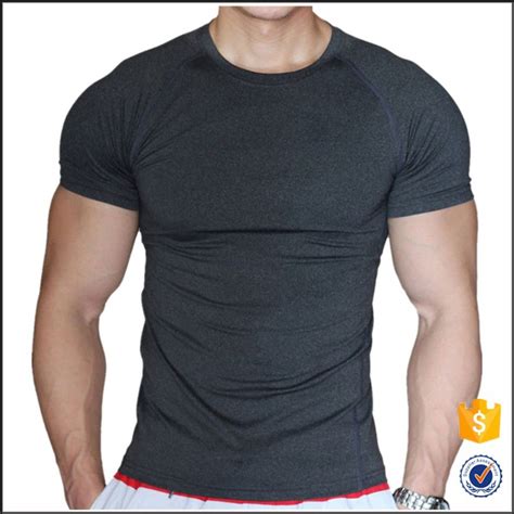 2017 New Wholesale Oem Custom Printed Men Tight Fit Raglan Short Sleeve 