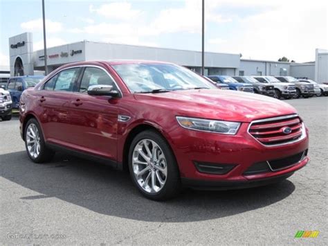 2018 Ruby Red Ford Taurus Limited 126579846 Car Color