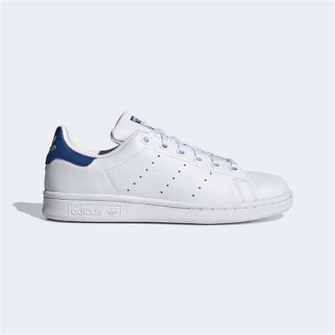 The stan smiths were the original white leather tennis shoes. Kids Stan Smith Cloud White and EQT Blue Shoes | adidas UK