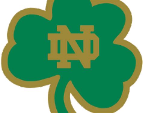 Transparent Notre Dame Shamrock All Png And Cliparts Images On Nicepng