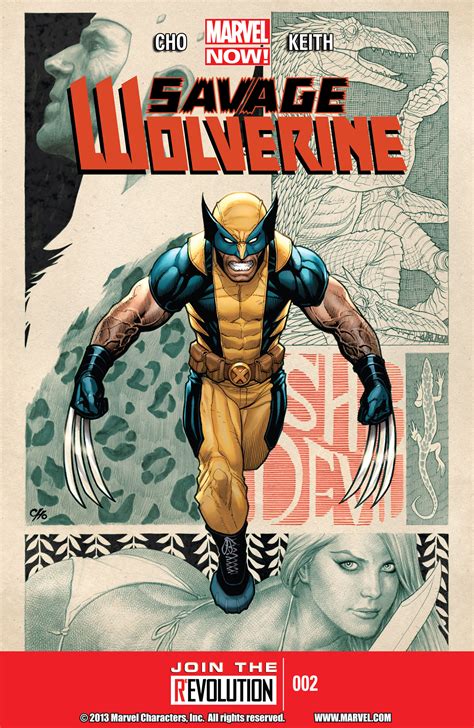 Read Online Savage Wolverine Comic Issue 2