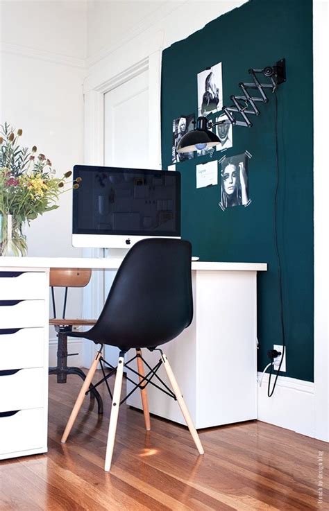 Pin By Sierra Forward On Colour Home Office Decor Teal Walls