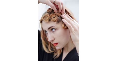 Step 4 Roll Your Hair How To Do Pin Curls At Home Popsugar Beauty