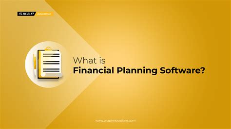 Financial Planning Software Revolutionizing Wealth Management