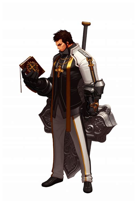 Priest Portrait New 男性 キャラクターデザイン ファンタジーのキャラクターデザイン アラド戦記