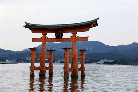 Torii Gate Japan Stock Image Image Of Floating Island 66117149
