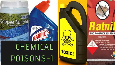 Toxicology Chemical Poisons Part I Youtube