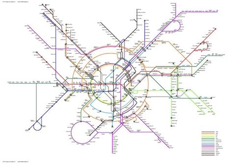 Alternative Tube Maps Circles Within Circles 2013