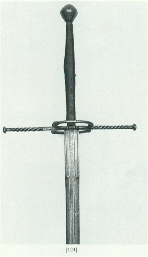 Longsword With Two Rings Symmetrical Hilt Swords And Daggers Knives