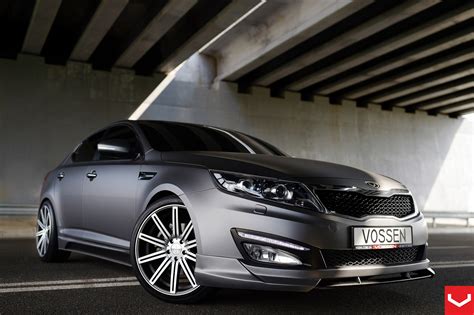 Bossy Kia Optima Fitted With Exterior Add Ons — Gallery