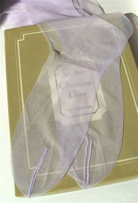 Christian Dior Sandalfoot Vintage Nylon Stockings Us 11 M Legsware Shop