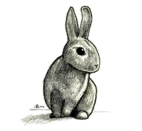 Coloriage lapin à imprimer & dessin de lapin à colorier que des beaux lapins pour pâques ou pour les personnes qui adorent cet animal très mignon avec de très longues oreilles. Dessiner sans regarder - Cabane à idées