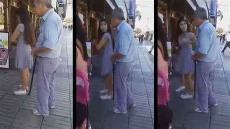 Video Graban A Anciano Manoseando A Niña En Fuente Alemana De Plaza