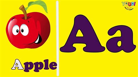 Abc Phonics Song Learn English Alphabets Song A For Apple Nursery