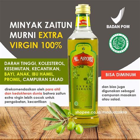 Jual Minyak Zaitun Murni Bisa Diminum Untuk Kesehatan Al Arobi 285 Ml