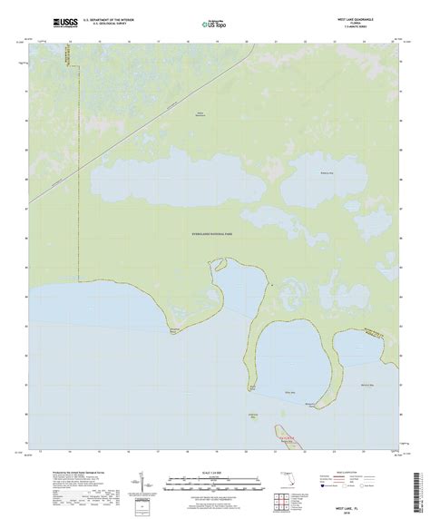 Mytopo West Lake Florida Usgs Quad Topo Map