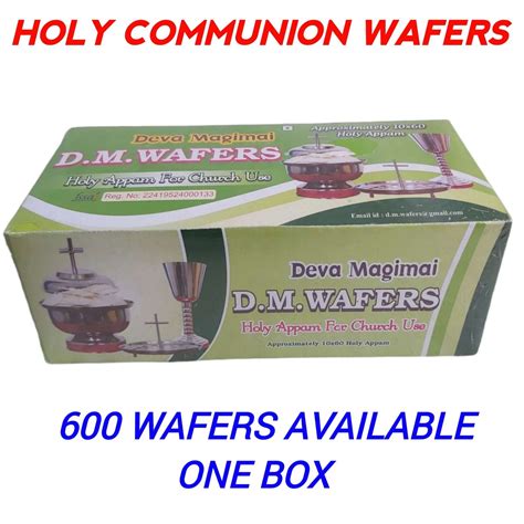 The Holy Communion Wafers Communion Bread 600 Appam Christian