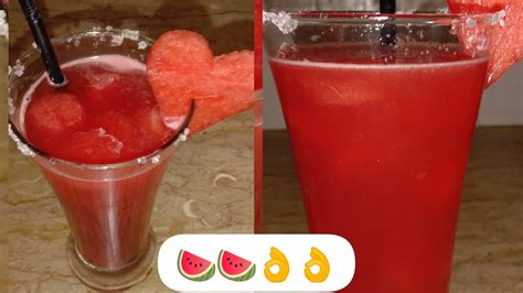 Refreshing Watermelon Juice In Summers Water Melon Drink Recipe I