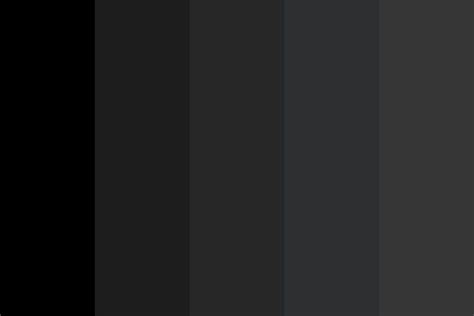 Dark Midnight Color Palette Colorpalettes Colorschemes