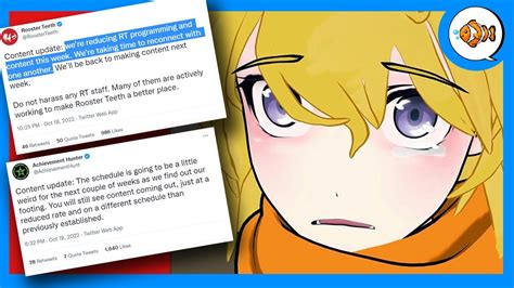 Rooster Teeth Pauses Content After Issuing Another Twitter Apology
