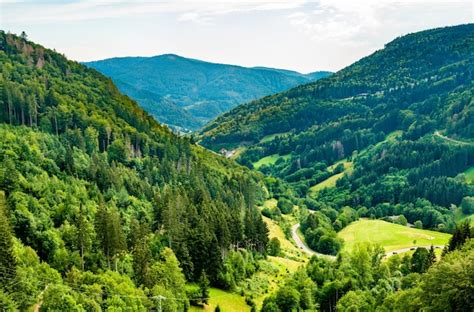 Premium Photo Scenic Panorama Of The Black Forest Mountains In Germany