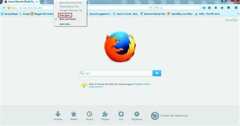 Cara Mengatasi Mozilla Firefox Tidak Bisa Browsing Rilis Android