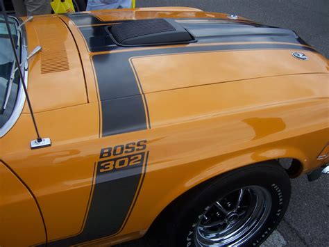Sportsmuscle Cars Ford Mustang 1970 Boss 302 Hood Scoop
