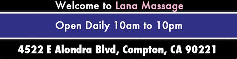 Lana Massage La Massage And Spa