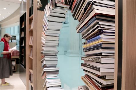 New British Museum Bookshop Features A Wheel Of Books Design Week