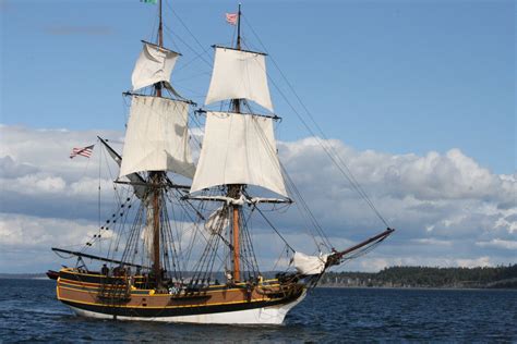 Tallships Used To Ply The Waters Of Port Townsend Bay Regularly In The