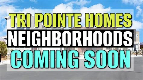 Tri Pointe Homes Neighborhoods Coming Soon To Las Vegas