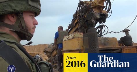 Hamas Tunnel Uncovered By Israeli Army Video World News The Guardian