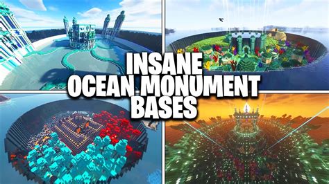 Incredible Ocean Monument Mega Bases Ocean Monument Transformations