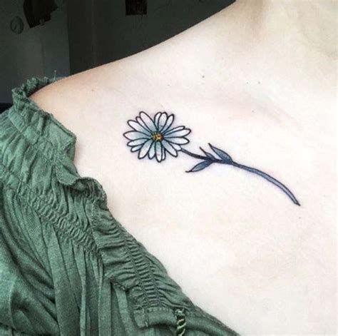 Simple Daisy Tattoo