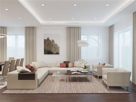 Living Room With Light Colors Design Ideas