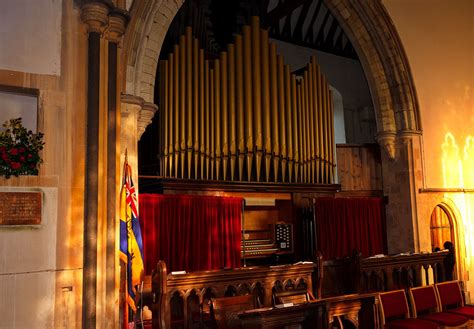 Organ In St Marys Church Wingham The Pipe Organ In St Ma Flickr