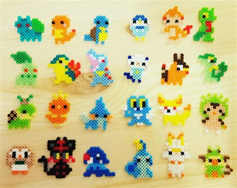 Mini Easy Pokemon Perler Bead Patterns You Can Actually Fit Two Of Them
