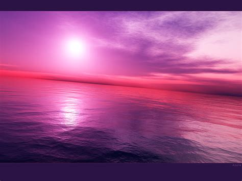 Purple Sunset Desktop Wallpaper Wallpapersafari