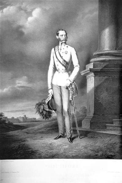 Franz Joseph I Of Austria Emperor Of Austria C1860 Josef Kriehuber