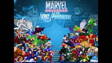 Marvel Universe Vs Dc Universe Screenpack Youtube