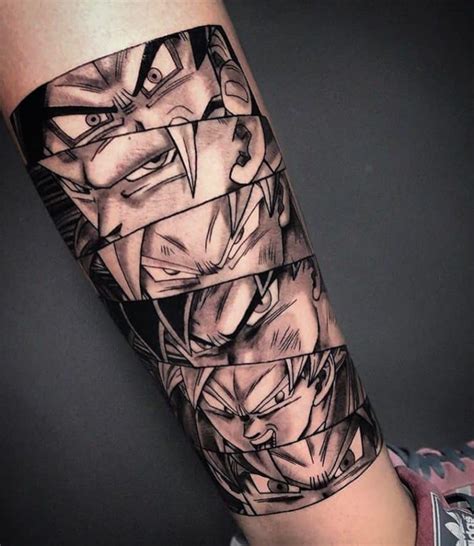 Dragon Ball Z Tattoo Tatuaje De Comic Tatuajes Goku Tatuaje Nerd
