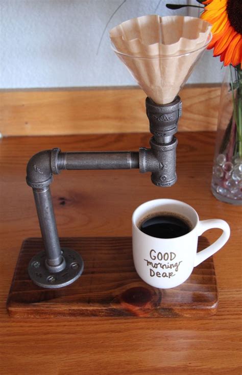 The curator v60 pour over stand by thecoffeeregistery. 17 Best images about Plumbing pipe furniture on Pinterest | Industrial, Pour over coffee maker ...