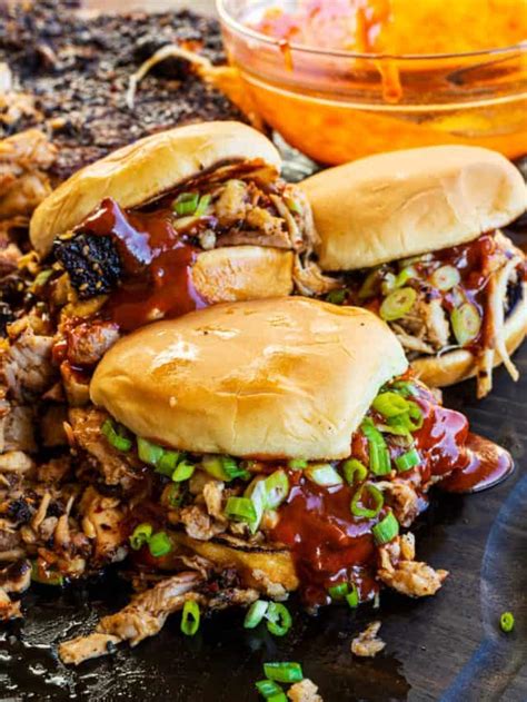 Crispy Korean Pork Belly Sandwiches Story Over The Fire Cooking