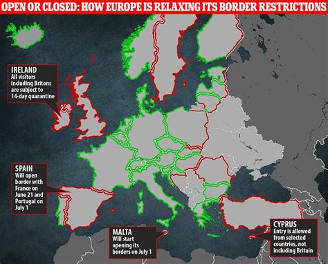 Europe´s Borders Reopen For `summer Unlike Any Other´ Daily Mail Online