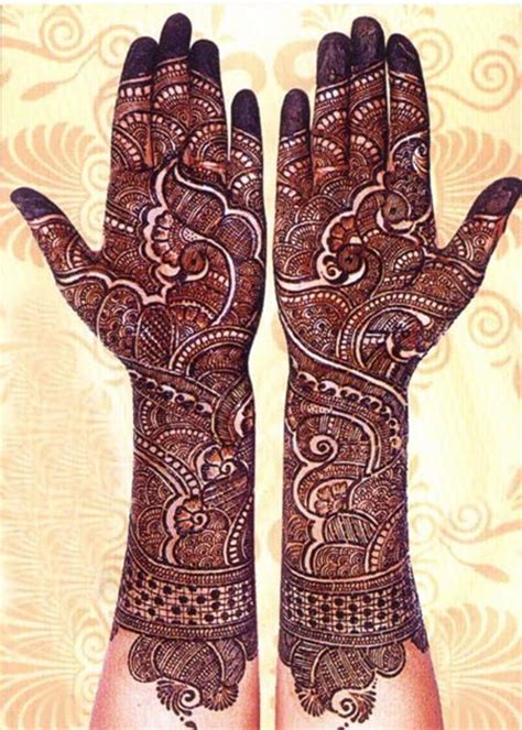 Latest New Bridal Or Dulhan Mehndi Designs 2016 For Full Hands