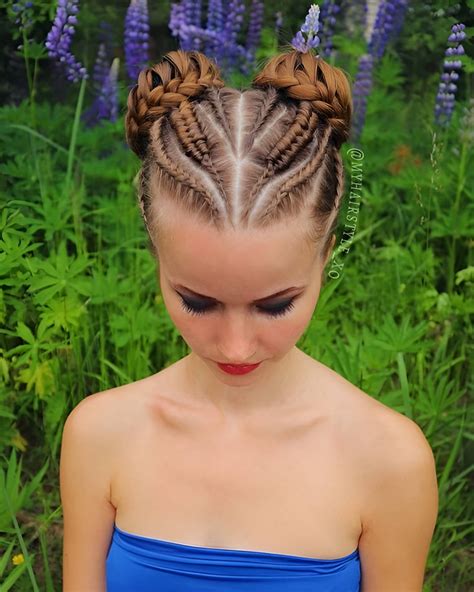 30 effortlessly stunning braided bun hairstyles perfect for every girl